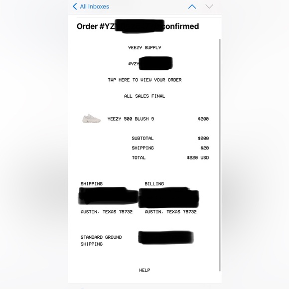 YEEZY 500 BLUSH Sneakers - 9 US MENS/ 10 US WOMENS 2018 - Picture 11 of 13